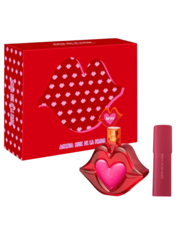 Set Agatha Ruiz de la Prada Beso EDT 100 Ml + Lip & Cheek Stick - Imagen 1