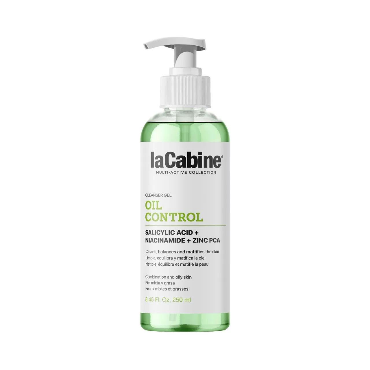 2002902 La Cabine Gel Limpiador Oil Control 250ml - Imagen 1