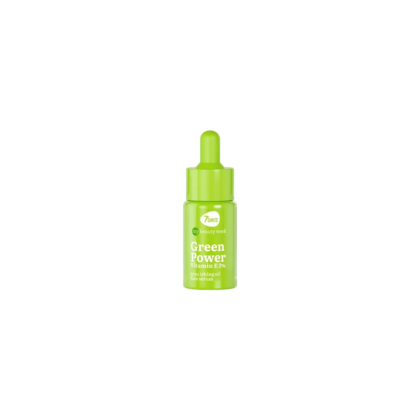 2002993 7days MBW nourishing oil serum green power Vitamine E - Imagen 1