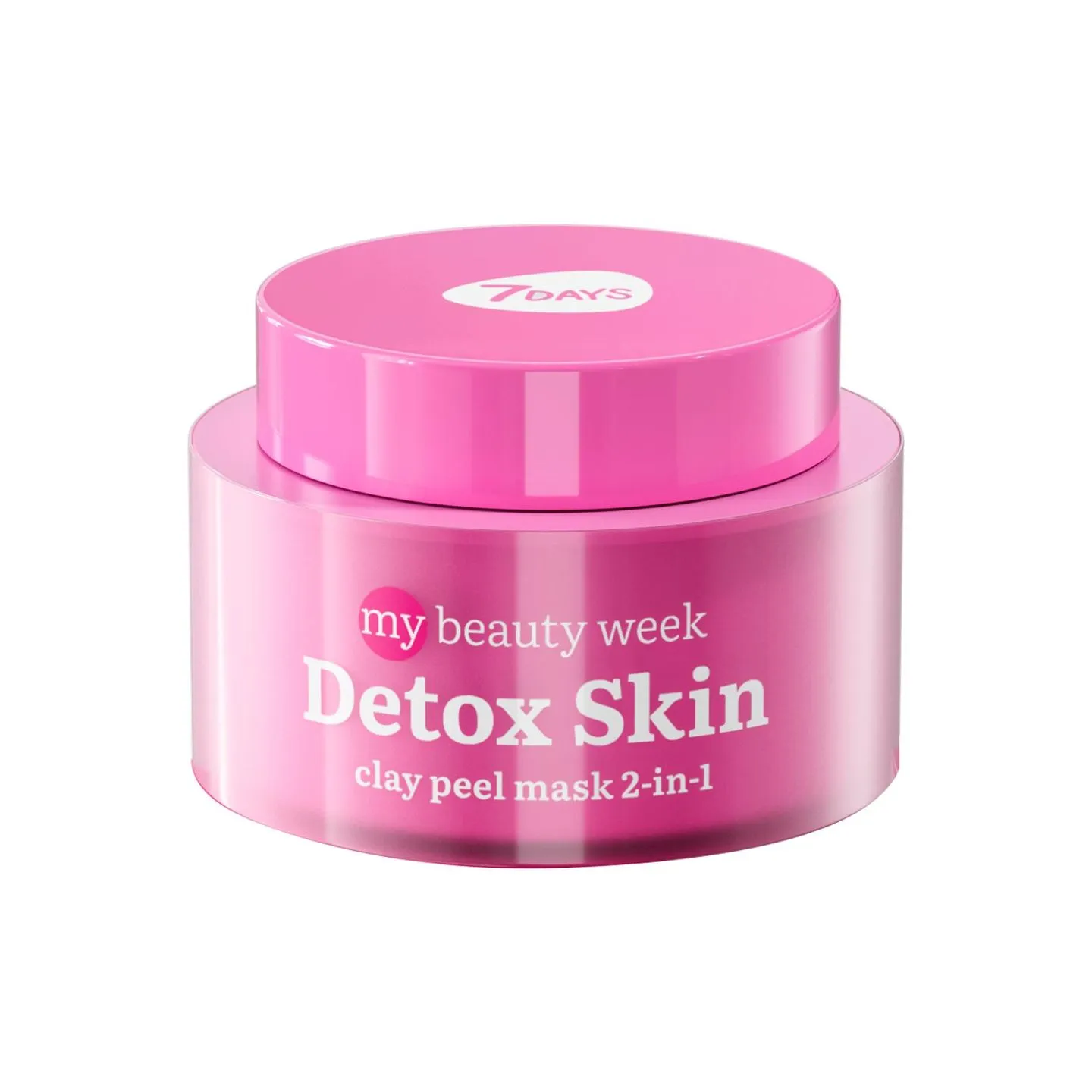 2002994 7days MBW clay peel mask 2in1 detox skin - Imagen 1