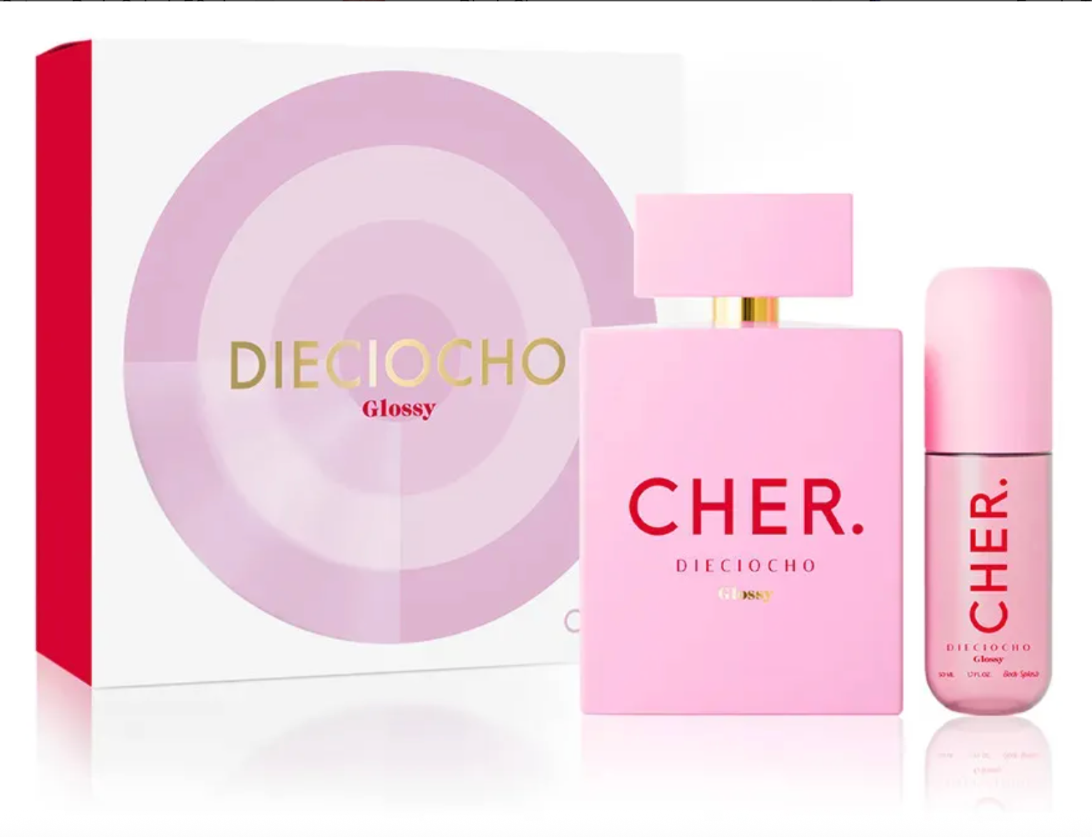 Captura de pantalla 2026-09-17 a la(s) 8.03.12 a. m. Set Cher 18 Glossy Edp 100ml + Body Splash - Imagen 1